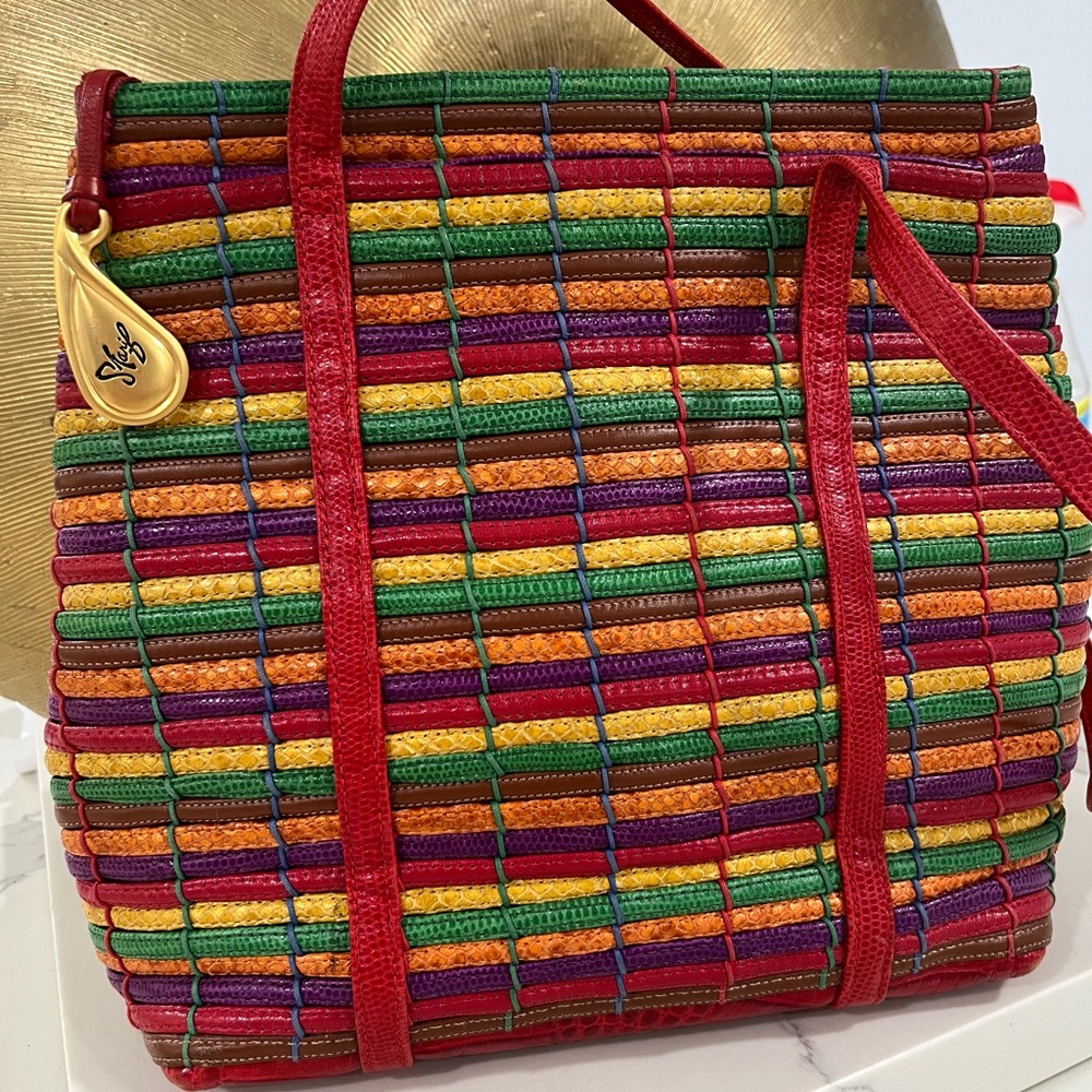 SHARIF LEATHER HANDBAG